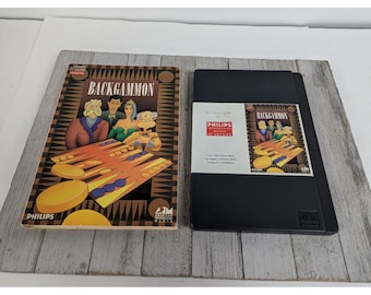 Backgammon Interactive Game Compact Disc Phillips CD-i