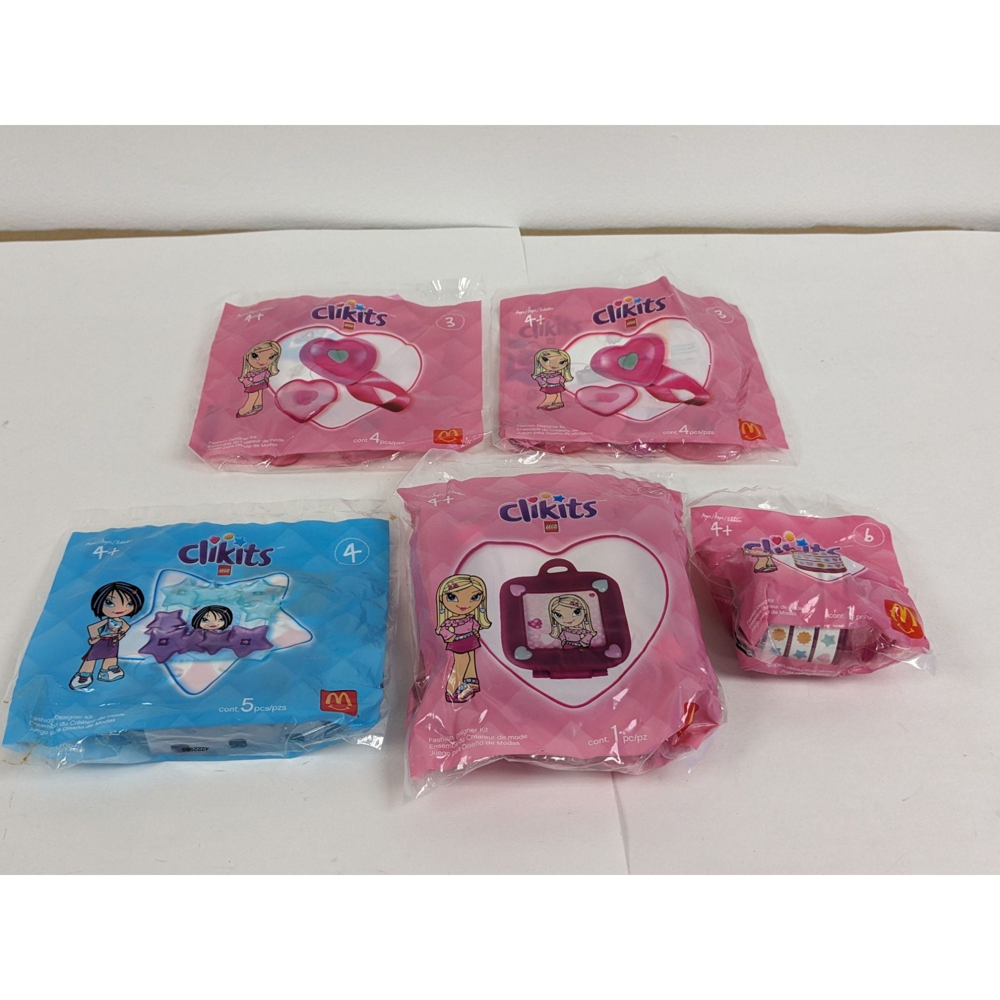 Clikits Fashion Designer Kit LEGO 2004 Mcdonald's Happy Meal Toys
