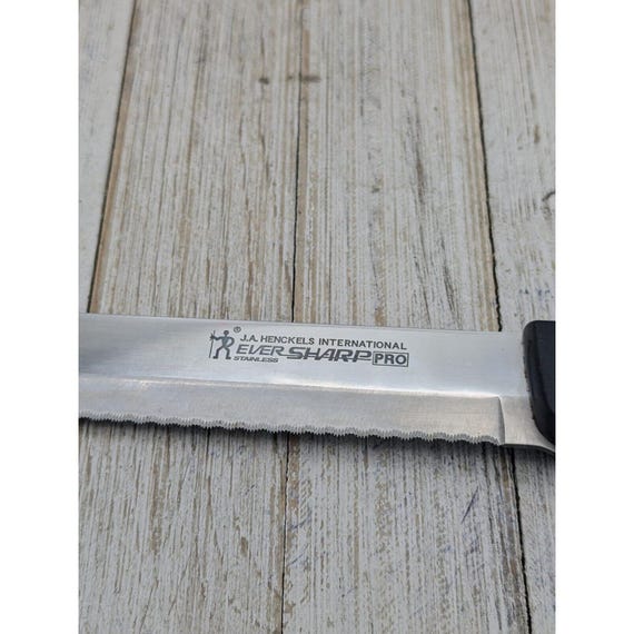 Used JA Henckels International Eversharp Pro Stainless Bread Knife