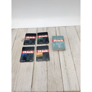 Jogo de tabuleiro Risk 2003 Peças de reposição Cartas de país Missão principal