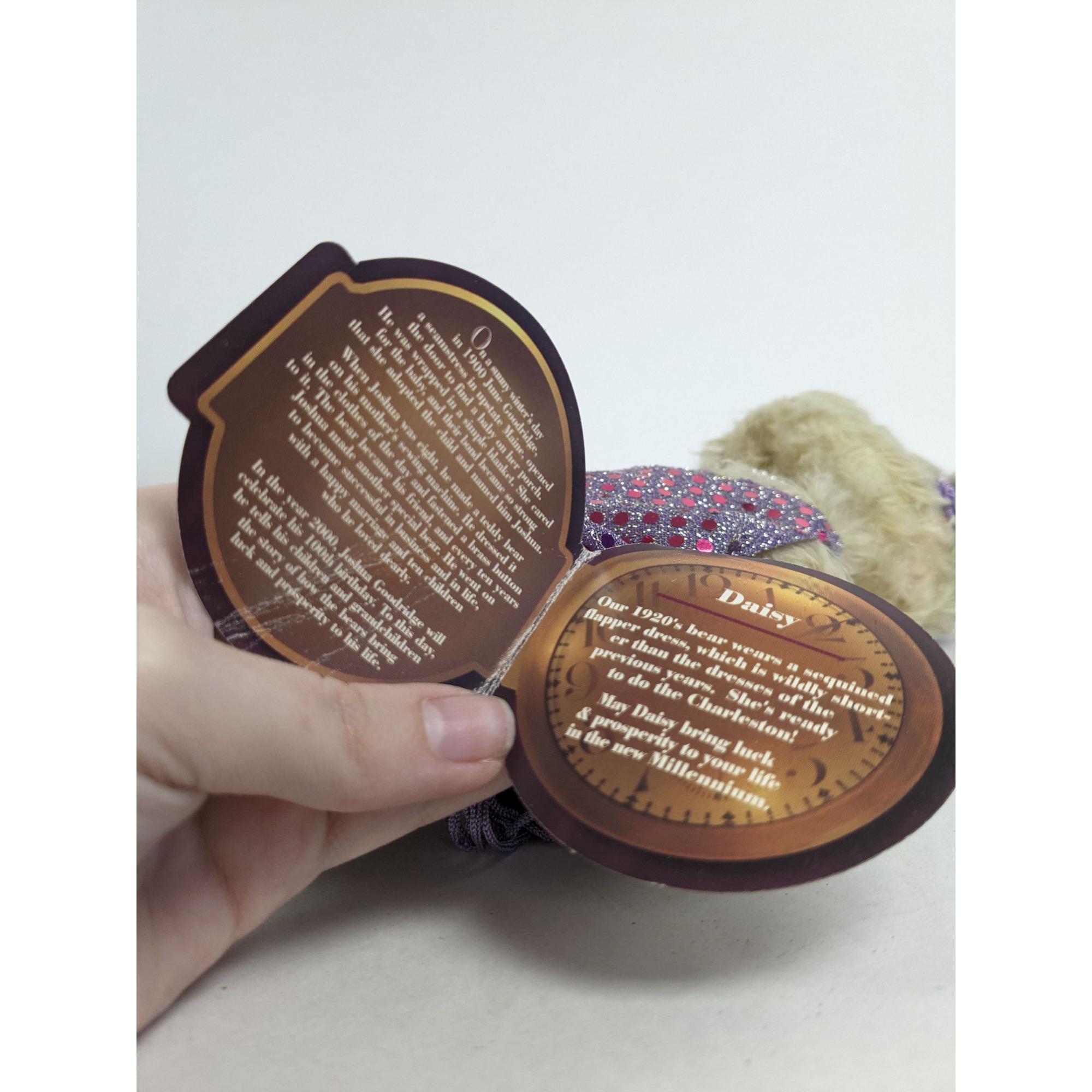 【1920's Daisy 】ぬいぐるみBrass Button Bears Vintage Brass Button Bears 20th Century Collection Daisy