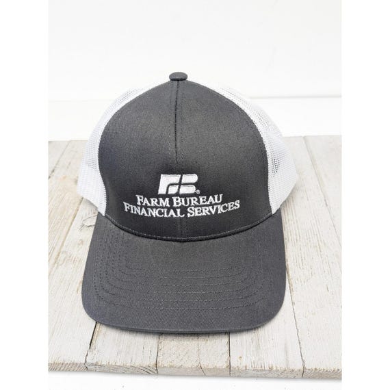 Farm Bureau Financial Services Snapback Trucker Hat Cap Adjustable Mesh Back