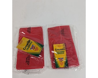 Burger King Crayola Worldwide Treasure Hunt Set of 2