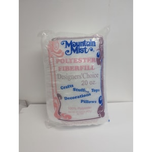 Vintage Mountain Mist Polyester Stuffing Fluff Toy/dolls/cushion Fill New  Old Stock NOS Made in Canada 