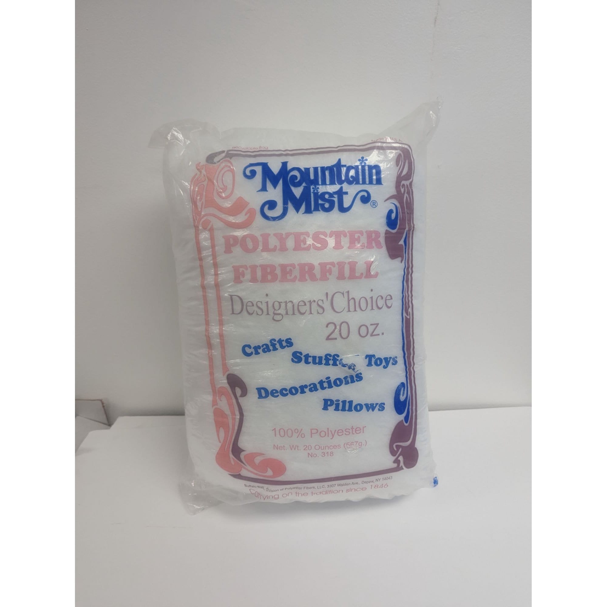 Mountain Mist Fiberloft Polyester Stuffing - 20 Pound Bag