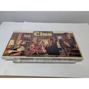 Vintage 1992 Clue Board Game Parker Brothers NEW Sealed