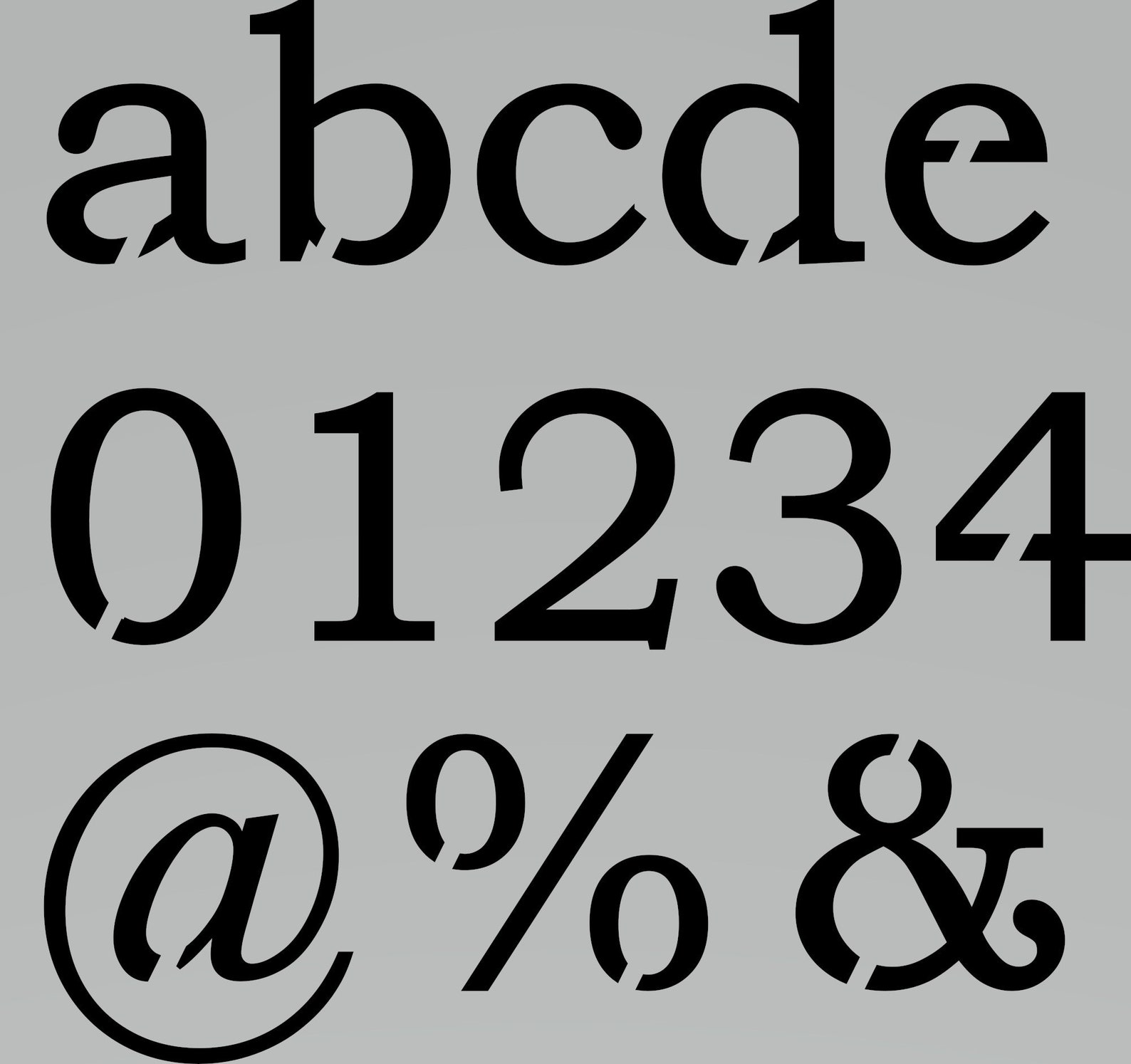 Stencil Fonts DXF SVG PNG Format Etsy