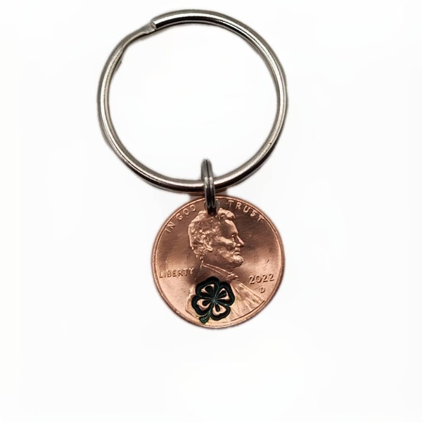 Lucky Penny Keychain, Lucky Penny Geschenk, Penny Keychain, Lucky Gifts, Geschenke für ihn, Geschenke für sie, Geschenke für jeden Anlass, 2023 verfügbar