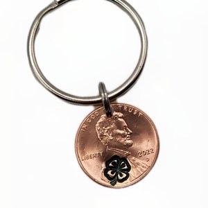 Lucky Penny Keychain, Lucky Penny Gift, Penny Keychain, Lucky Gifts, Gifts for Him, Gifts for Her, Gifts for any Occasion, 2023 Available image 5