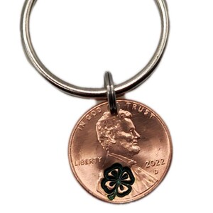 Lucky Penny Keychain, Lucky Penny Gift, Penny Keychain, Lucky Gifts, Gifts for Him, Gifts for Her, Gifts for any Occasion, 2023 Available image 4