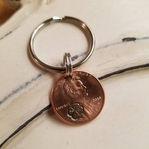 Lucky Penny Keychain, Lucky Penny Gift, Penny Keychain, Lucky Gifts, Gifts for Him, Gifts for Her, Gifts for any Occasion, 2023 Available image 8