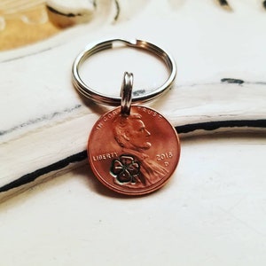 Lucky Penny Keychain, Lucky Penny Gift, Penny Keychain, Lucky Gifts, Gifts for Him, Gifts for Her, Gifts for any Occasion, 2023 Available image 6