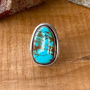 Royston Turquoise Matrix Ring