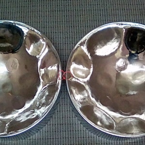 KaribPAN F# Double Seconds Standard (Solid) Steel Pan with High Gloss Chrome
