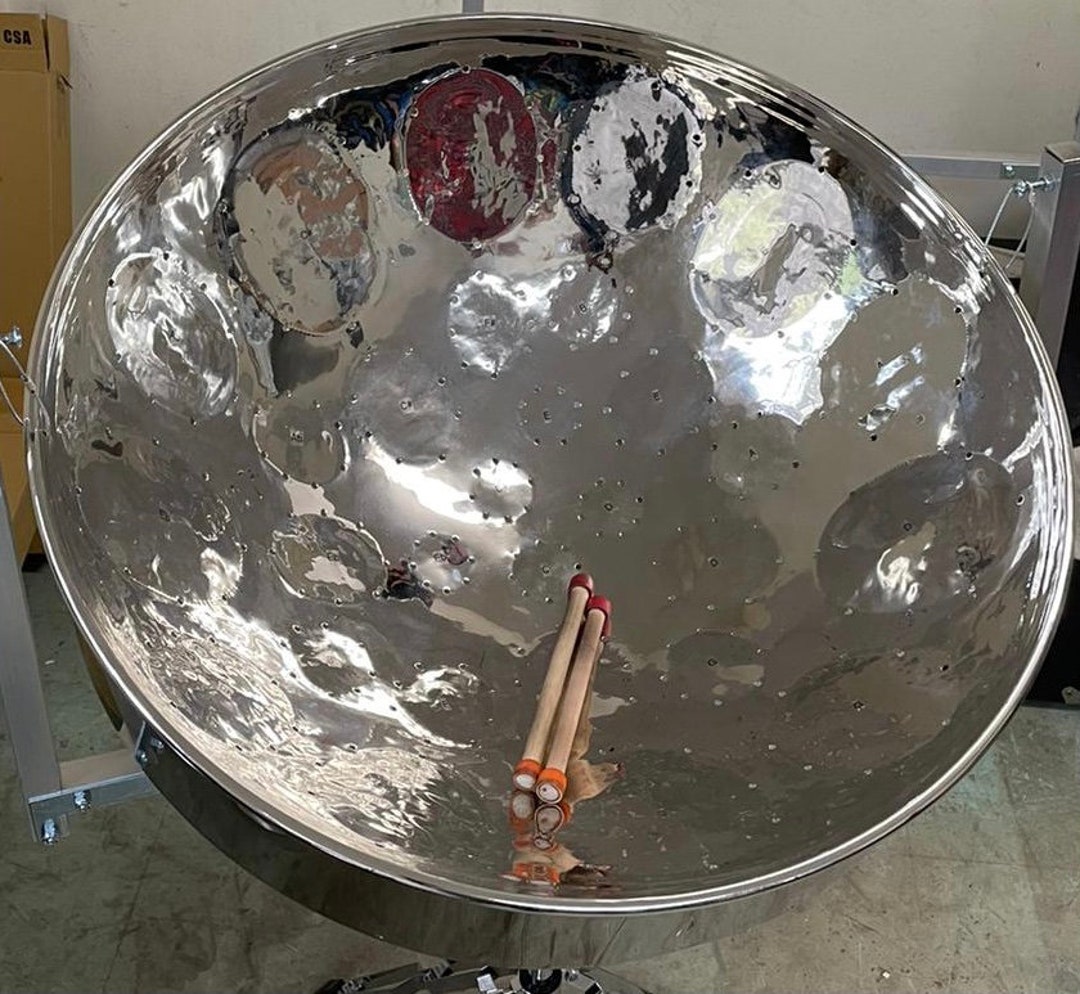 Single Lead Steel Drum - plated - by Steel Drum Source