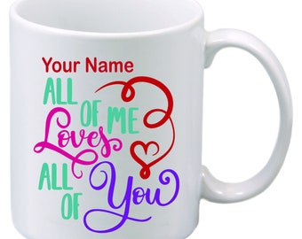 Personalized Love Mug with Your Name
