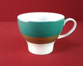 Milchkännchen H 7,8 cm Thomas Rotunda Grün Blau Retro
