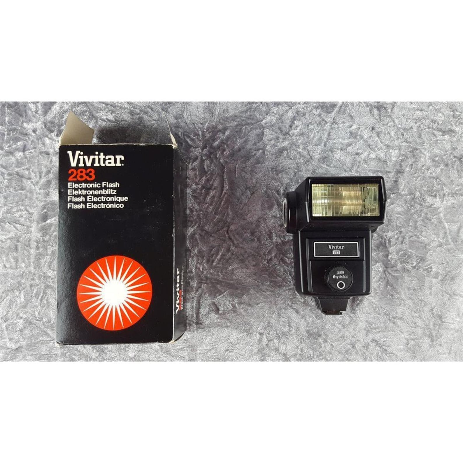 Vivitar 283 Electronic Flash Electron Flash Auto Thyristor Etsy