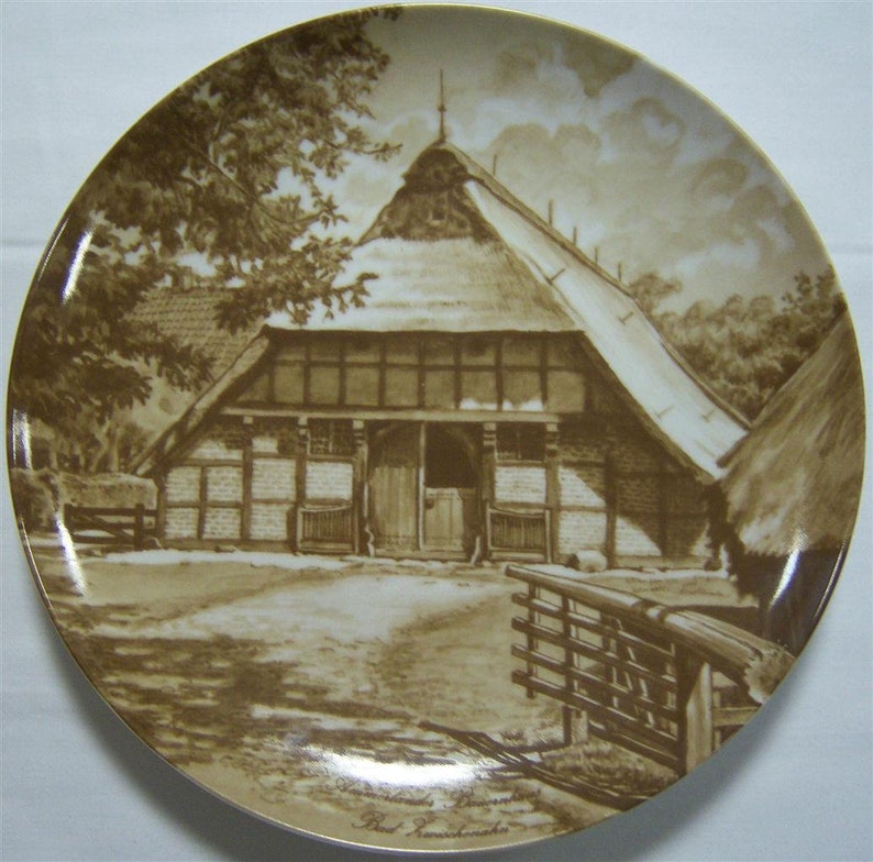AK Kaiser Heimatteller Oldenburger Land 2.Motiv Bauernhaus in Bad Zwischenahn AK Kaiser Heimatteller Oldenburger Land 2.Motiv Bauernhaus in Bad Zwischenahn