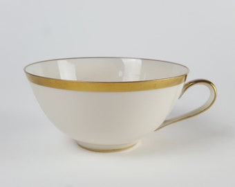 Scherzer Rillenrelief Goldrand 1750 Kaffeetasse H 7,5 D 7,3 cm Scherzer Rillenrelief Goldrand 1750 Kaffeetasse H 7,5 D 7,3 cm