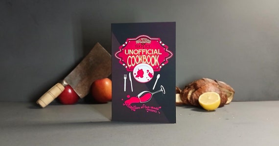 Hazbin Hotel: The Unofficial Cookbook, Fanzine, HazbinHotel, Fandom, Zine, Fan Made, Recipes, Booklet, Magazine