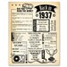 Back in 1937 Newspaper Poster / Printable / 87th Birthday Party ...