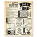 Back in 1948 Newspaper Poster / Printable / 75th Birthday - Etsy