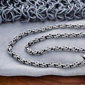 Stylish Anchor Necklace - Unique Sterling Silver Anchor Chain Jewelry for Men and Women