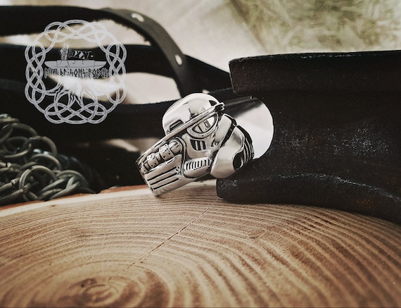 Stormtrooper Ring Star Wars Ring Star Wars Jewelry Sterling