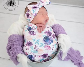 purple swaddle