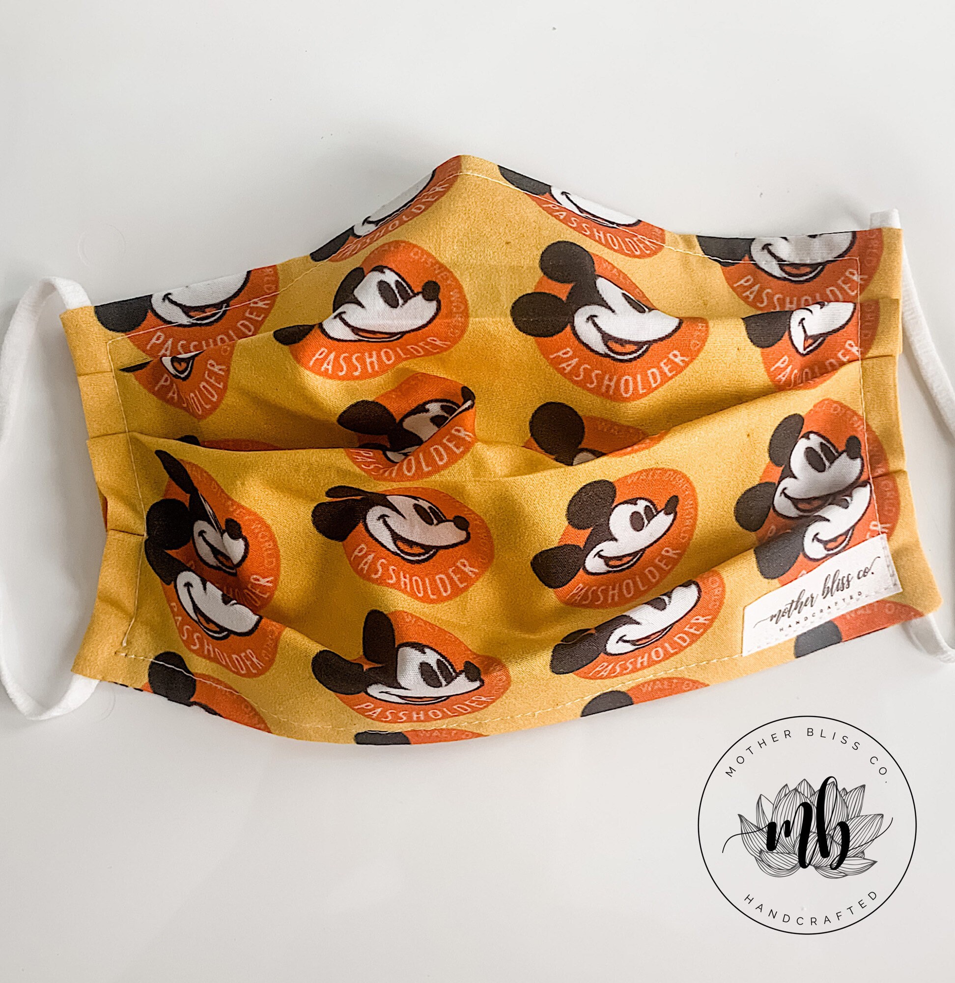 Inspired Passholder 100% Premium Cotton Mask | Handmade Fabric Mask w…