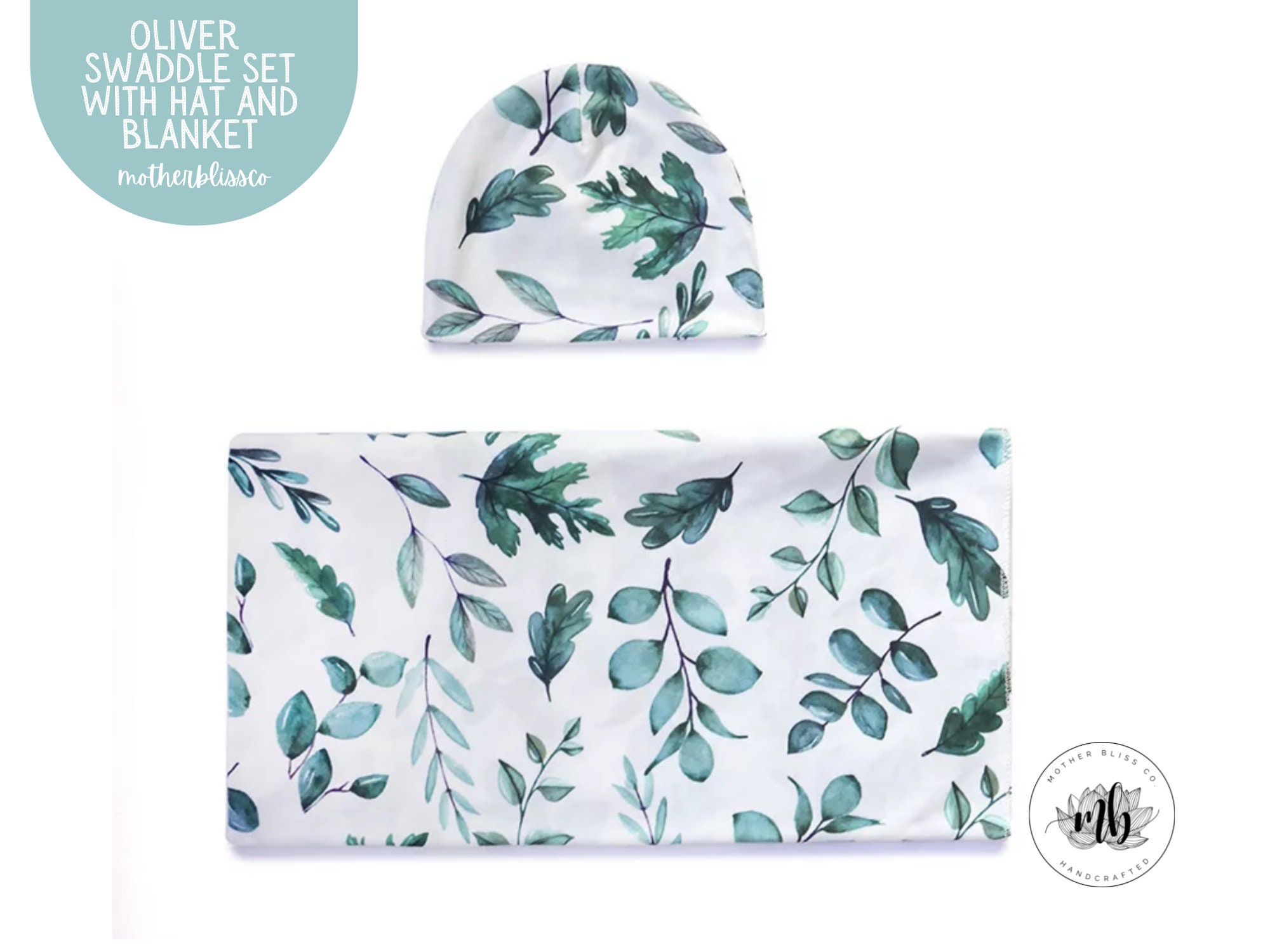 Oliver Baby Swaddle Set Newborn Photo Prop Newborn Swaddle Etsy