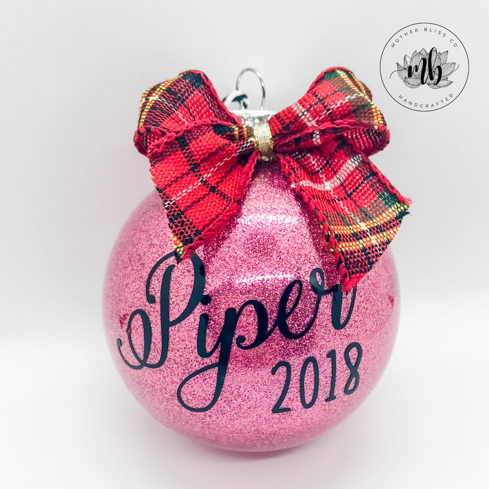 Personalized Christmas Ornament Name Christmas Ornament Etsy