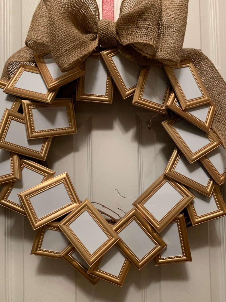 Picture frame memory wreath keepsake wreath Mother's Day Etsy