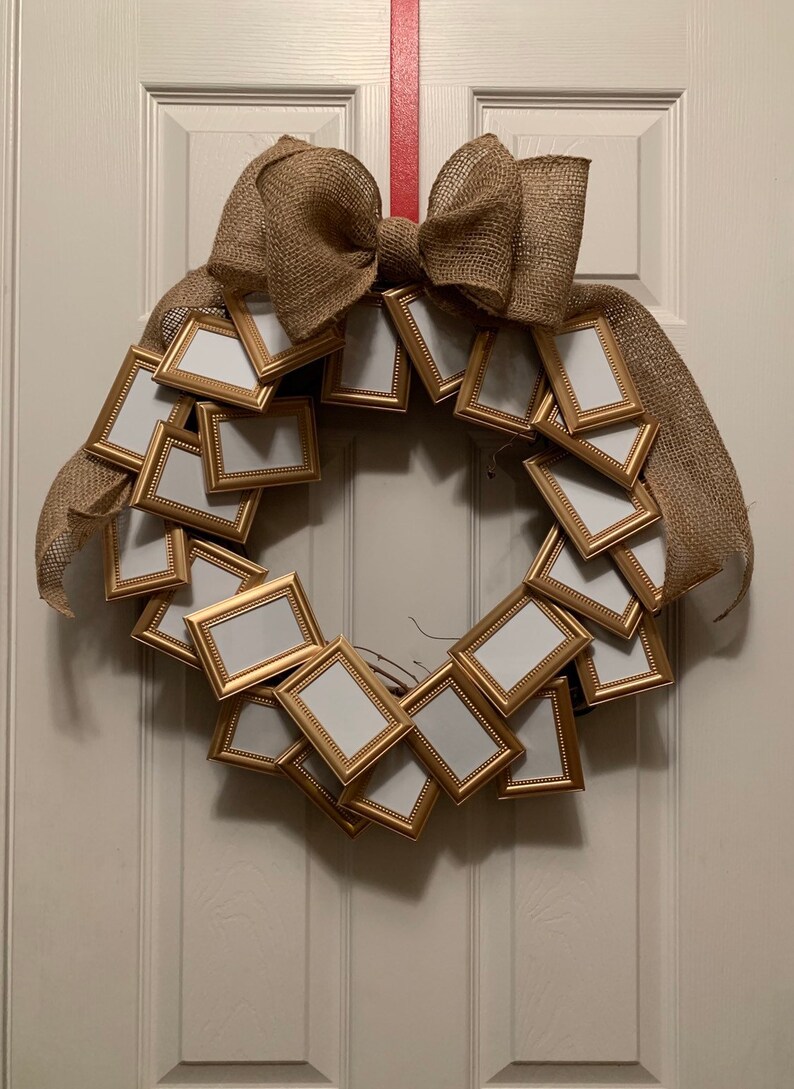 Picture frame memory wreath keepsake wreath Mother's Day Etsy