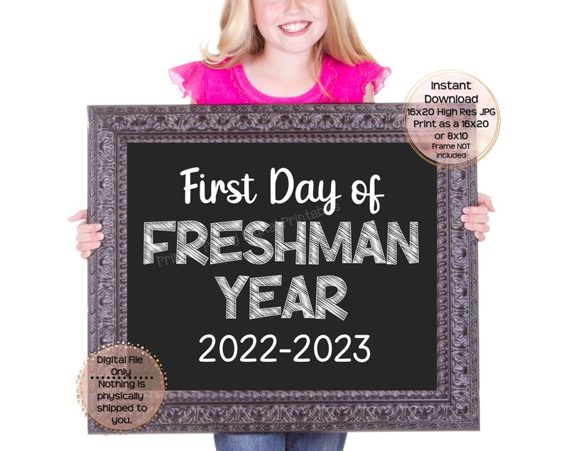 First Day of Ninth Grade Printable - Il 794xN.4068733447 Nu2r 