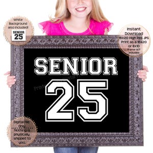 Printable Graduation Sign Graduation Party Decorations Senior 2024 Senior Photo Prop Class of 2024 Printable Instant Download Graduate 2024