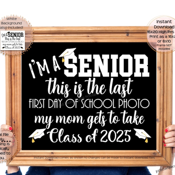 First Grade First and Last Day Signs 2024 2025 Etsy Singapore