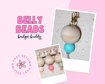 Baby Belly Beads. Lactation Belly Beads. Newborn Stomach Size. Breastfeeding visual aid.