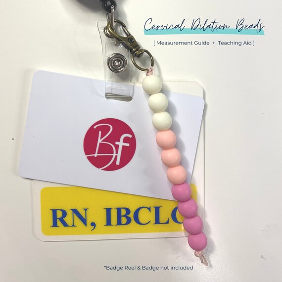 Cervical Exam Dilation Guide Badge Buddy L&D/OB Nursing Etsy