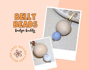 Baby Belly Beads. Lactation Belly Beads. Newborn Stomach Size. Breastfeeding visual aid.