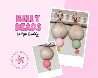 Baby Belly Beads. Lactation Belly Beads. Newborn Stomach Size. Breastfeeding visual aid.