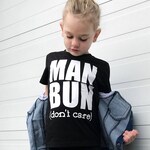 Man Bun Shirt Man Bun Boys Bun Boys With Long Hair Etsy