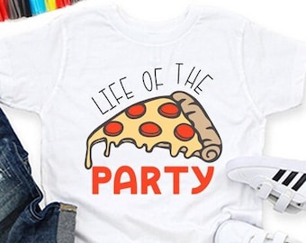 Life of the pizza party shirt | Pizza party | Pizza theme party | Pizza lover | Pizza slice | Pepperoni pizza shirt | Pizza birthday party