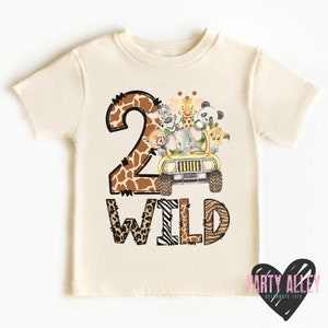 Animal print two wild shirt | Two wild shirt | Zoo birthday shirt | Wild theme birthday | Safari birthday theme | Kids birthday shirt