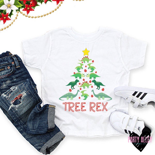Discover Tree-Rex Christmas shirt | Kids Christmas shirt | Dinosaur christmas shirt | T-rex christmas shirt | Christmas tree shirt | T-rex tree shirt