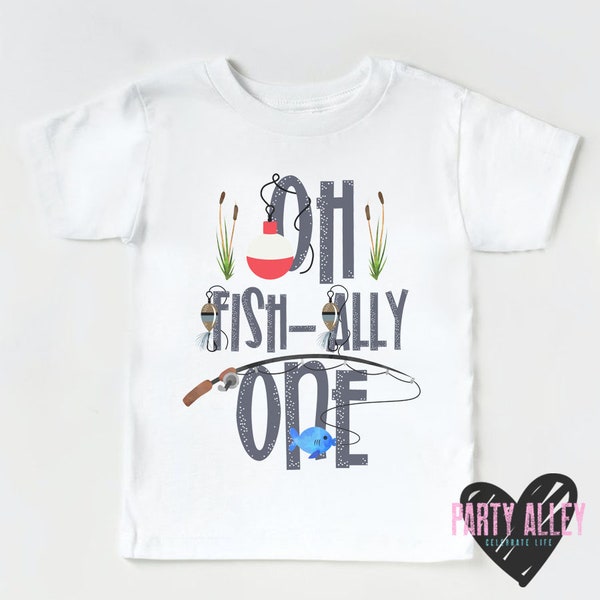 Oh fish ally one shirt | 1st birthday | Fishing party shirt | Fishing theme birthday | Fishing shirt | o fish-ally one | Birthday fish shirt