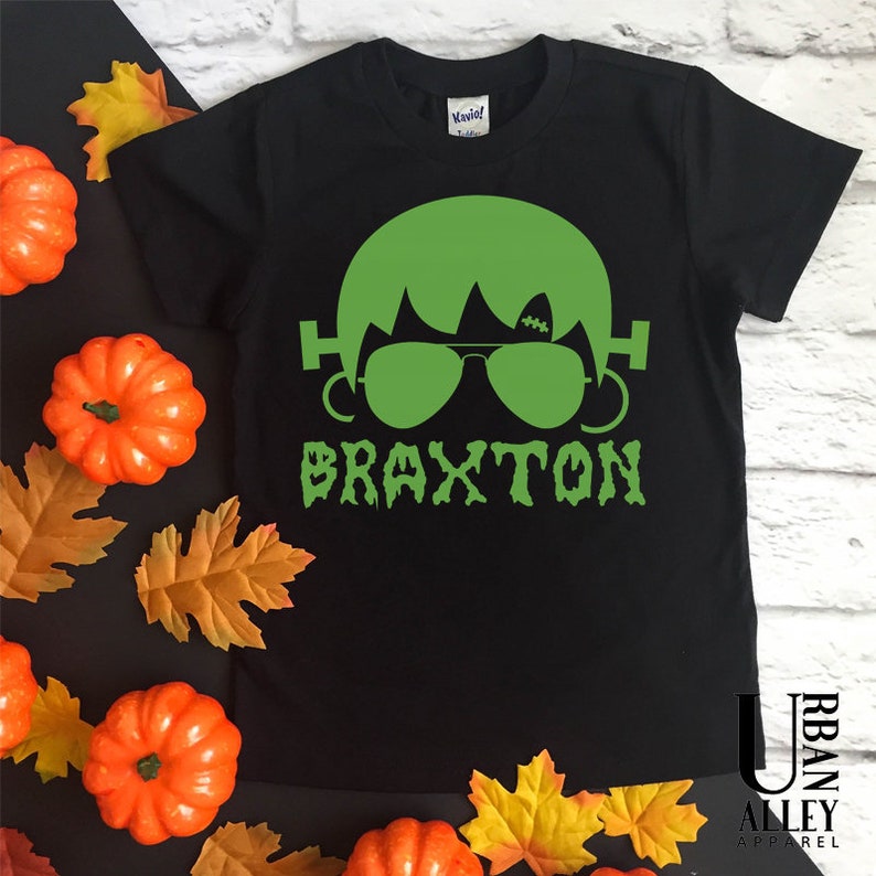 My First HALLOWEEN Pumpkin Frankenstein Funny Baby Vest Grow Top Size Boys Girls