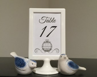 Fairytale Wedding // Cinderella Carriage // Table Numbers // PRINTABLE // 4x6 // Wedding, Bridal Shower, Engagement Party, Birthday // 1-30
