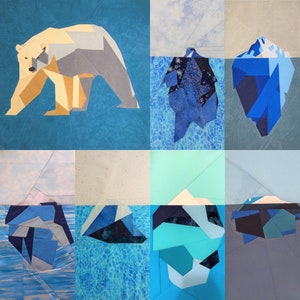 Artic FPP Pattern (Polar bear and Icebergs)